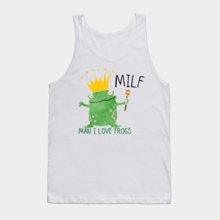 Man I Love King Frogs Tank Top